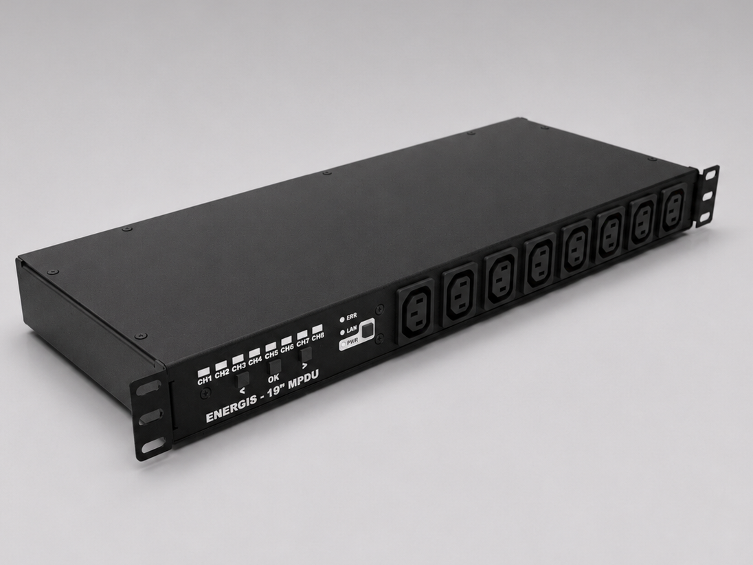 ENERGIS 19 inch managed PDU product view